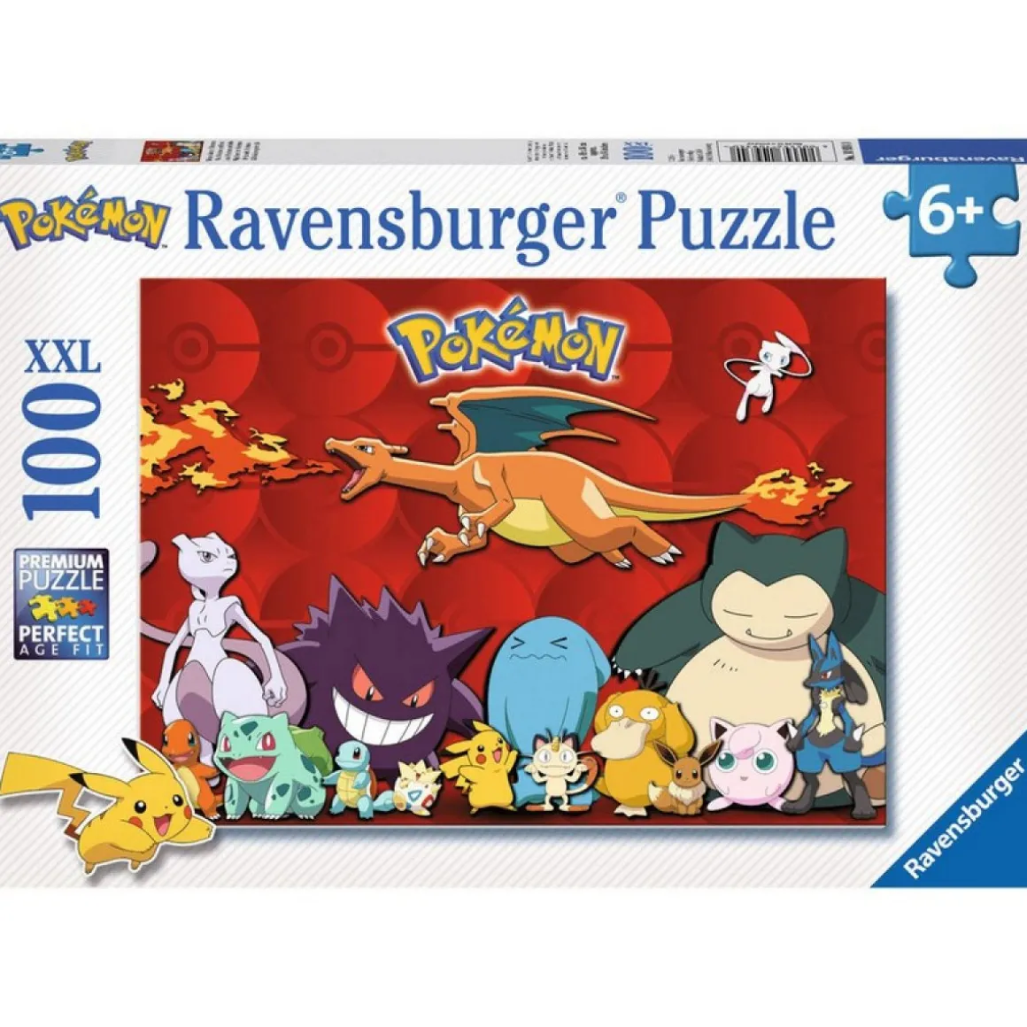 Pokémon® 100 Brikker XXL Puslespil