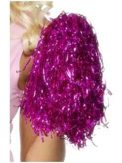 Pom Pom Metallisk Pink