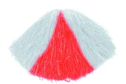 Pom Pom Rød/Hvid