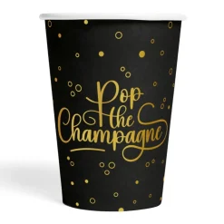 Pop the Champagne Papkrus Sort/Guld