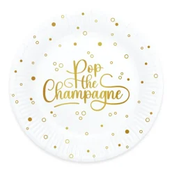 Pop the Champagne Paptallerkener
