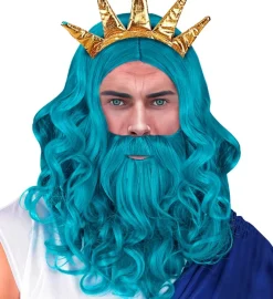 Poseidon Paryk & Skæg Turkis
