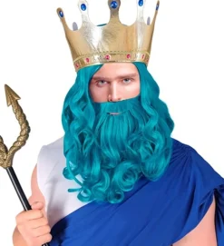 Poseidon Paryk & Skæg Turkis