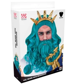 Poseidon Paryk & Skæg Turkis
