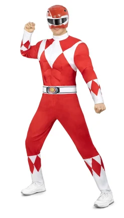 Power Rangers® Kostume Rød