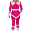 Power Rangers® Lyserød Hjelm