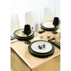 Premium Plastik Vinglas Hvid