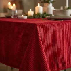 Premium Velour Dug Rød