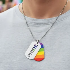 Pride Dogtag Halskæde