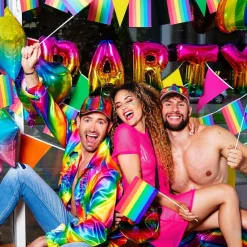 Pride Flag På Pinde Regnbue