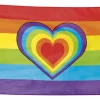 Pride Hjerte Flag