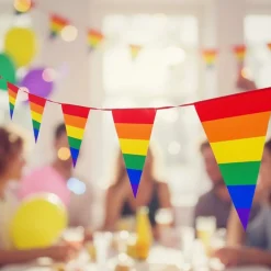 Pride Vimpelguirlande Regnbue