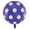 Prikket Folieballon Lilla
