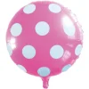 Prikket Folieballon Lyserød