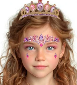 Prinsesse Ansigtssmykker Lyserød/Lilla