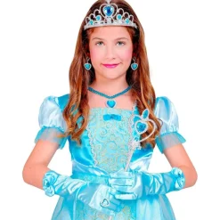 Prinsesse Børnesæt Lyseblå