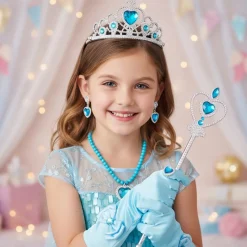 Prinsesse Børnesæt Lyseblå