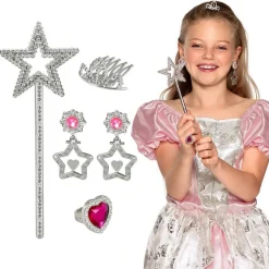 Prinsesse Børnesæt Sølv