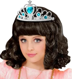 Prinsesse Børnetiara Sølv/Turkis