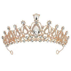 Prinsesse Tiara Metal Rosaguld