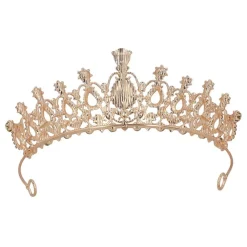 Prinsesse Tiara Metal Rosaguld