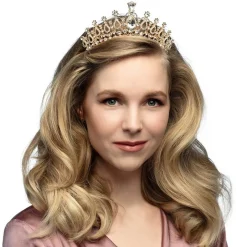 Prinsesse Tiara Metal Rosaguld