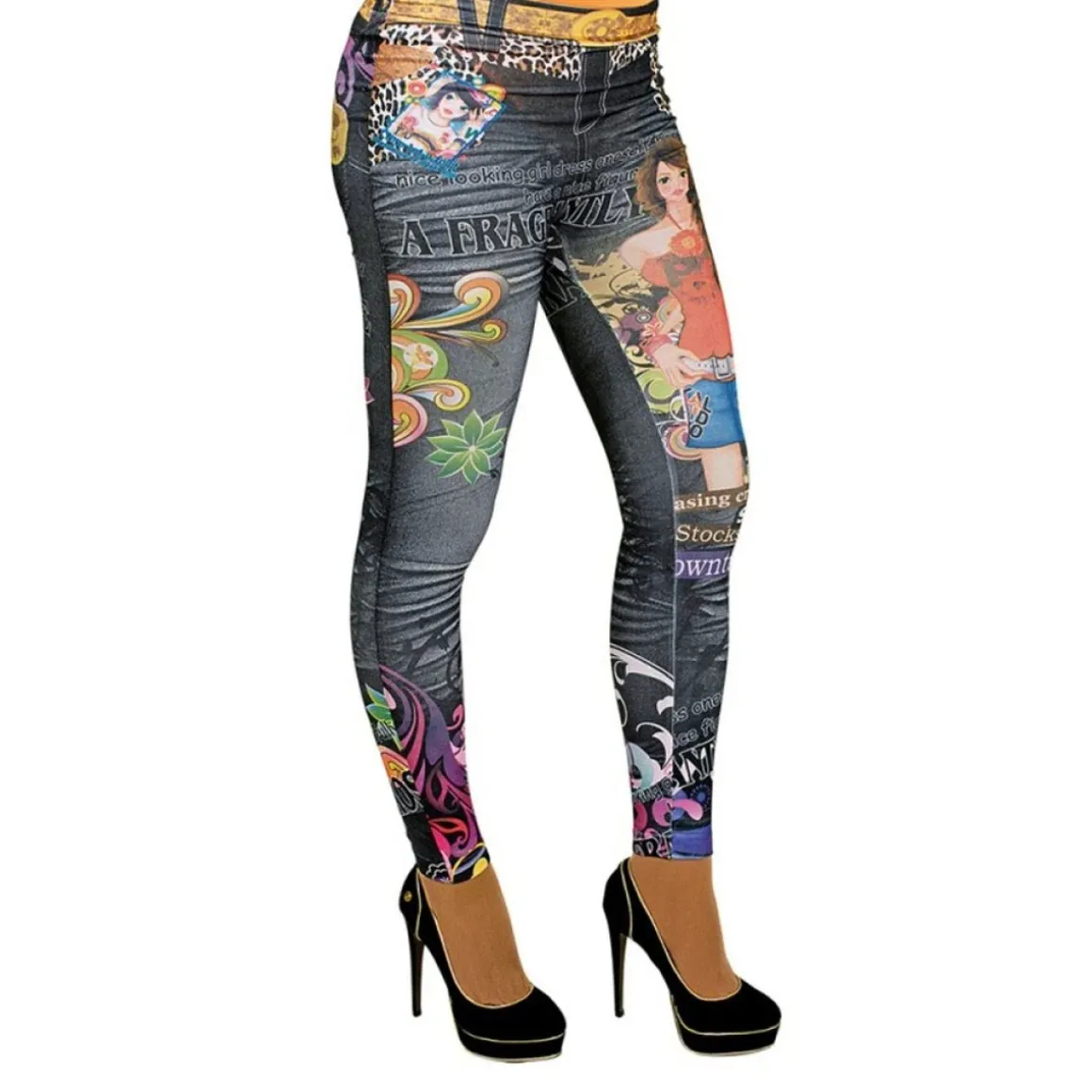 Print Jeggings