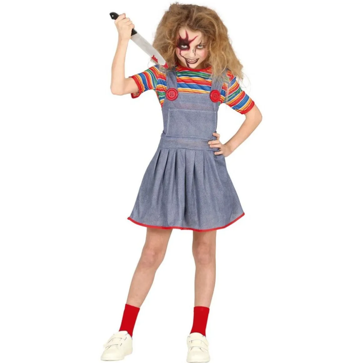 Psykodukke Børnekostume