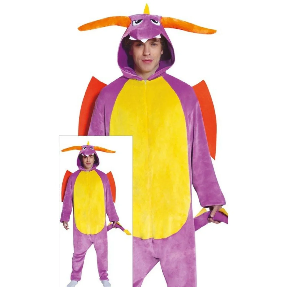 Puff Drage Kostume Lilla