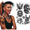 Punk Falske Tatoveringer