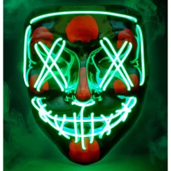 Purge LED Maske Grøn