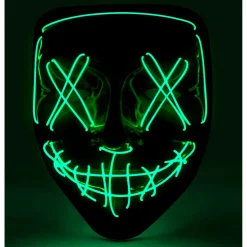 Purge LED Maske Grøn
