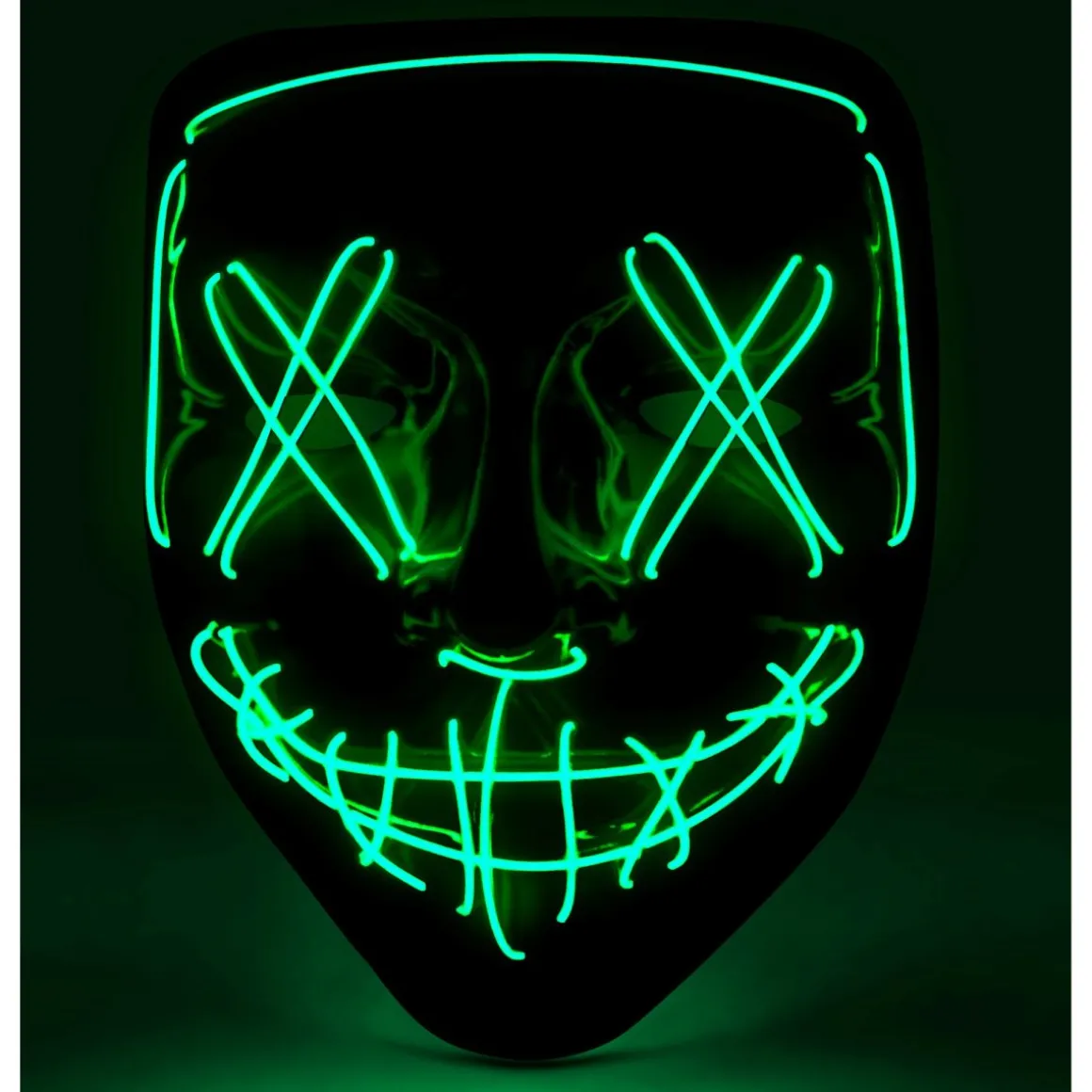 Purge LED Maske Grøn