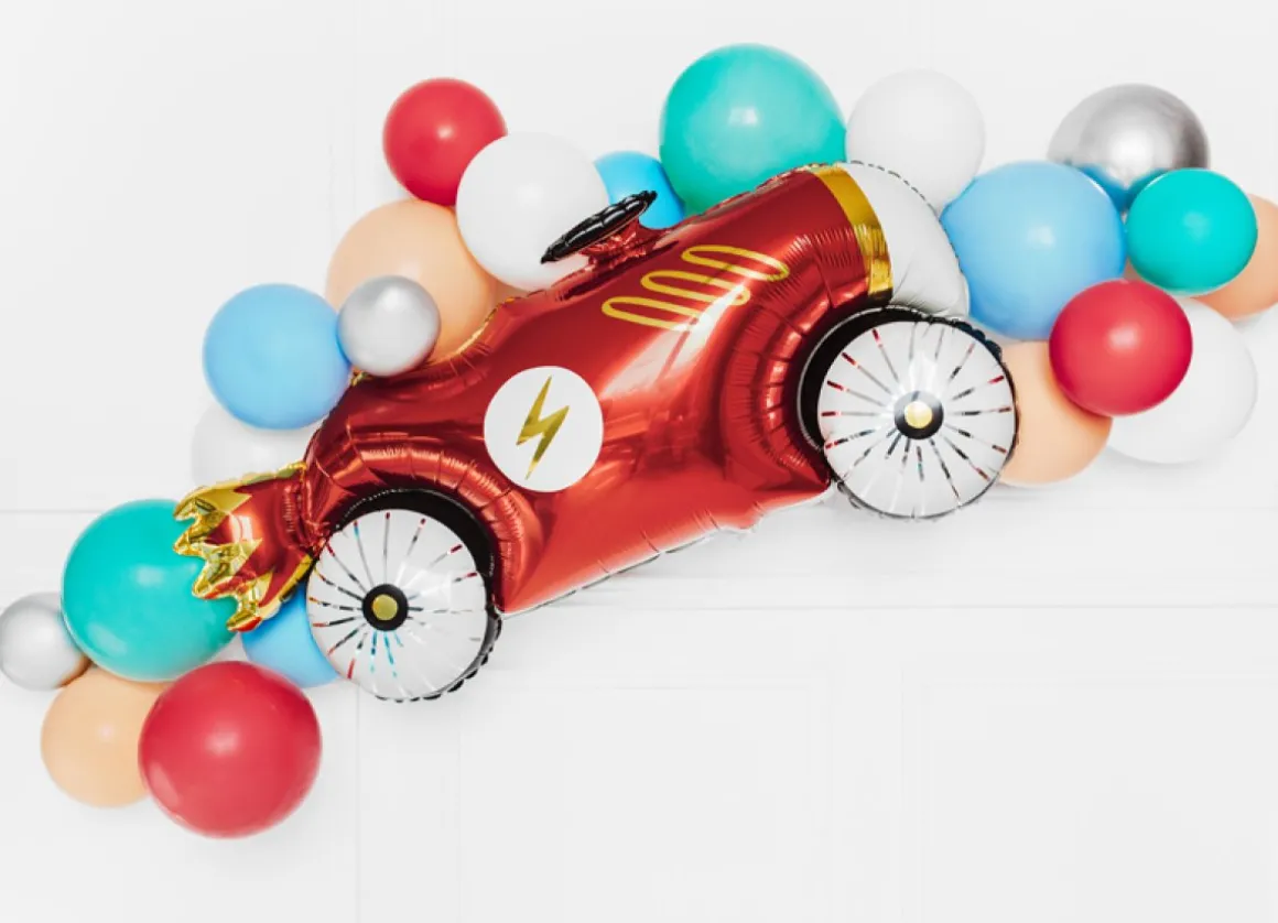 Racerbil Folieballon