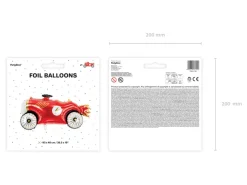 Racerbil Folieballon