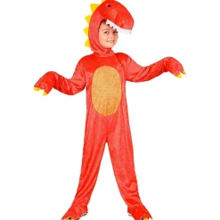 Rød Dinosaur Børnekostume