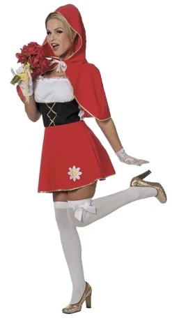 Rødhætte Deluxe Kostume