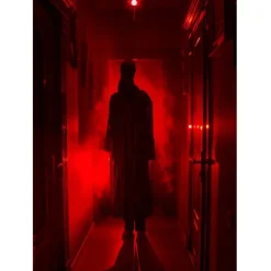 Rødt Halloweenlys