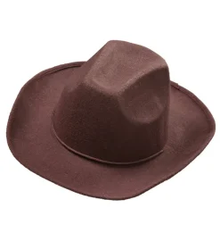 Realistisk Brun Cowboy Hat