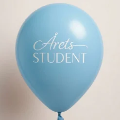 Årets Student Balloner Lyseblå