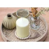 Riflet Keramikvase Sand