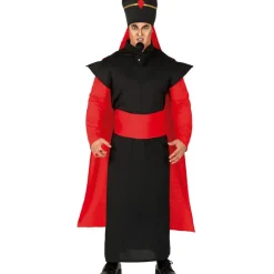 Ørken Troldmand Kostume Sort/Rød