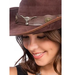 Rodeo Cowboyhat Brun