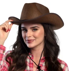 Rodeo Cowboy Hat Brun