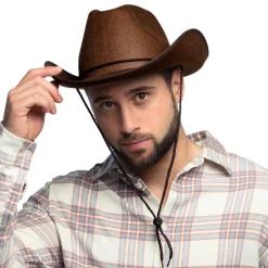 Rodeo Cowboy Hat Brun