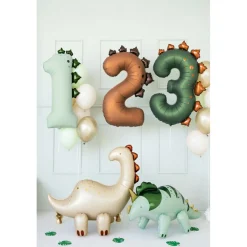 1-Års Dinosaur Tal Folieballon
