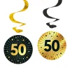 50 Års Golden Celebrations Swirls