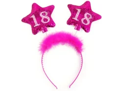 18 Års Hårbøjle Pink