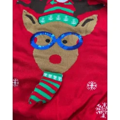 Rudolf LED Julesweater