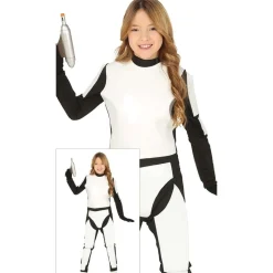 Rumsoldat Børnekostume Hvid